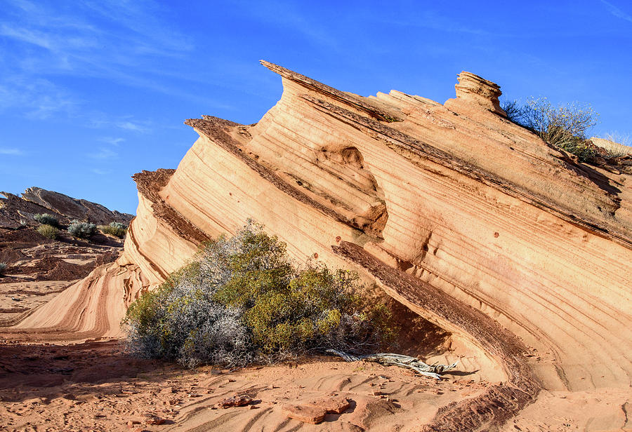 Sandstone Layers Photograph by Marla Brown