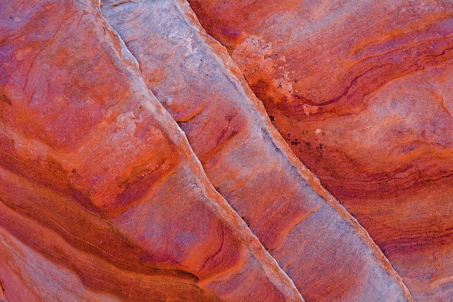 Sandstone Valley of Fire Photograph by Kyle Hanson