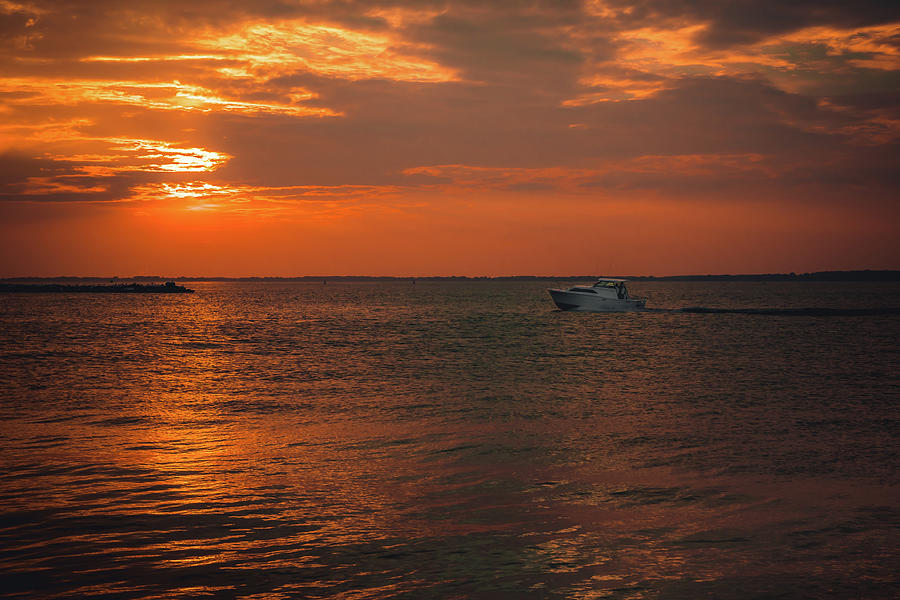 Sandusky Sunset Photograph by Nisah Cheatham