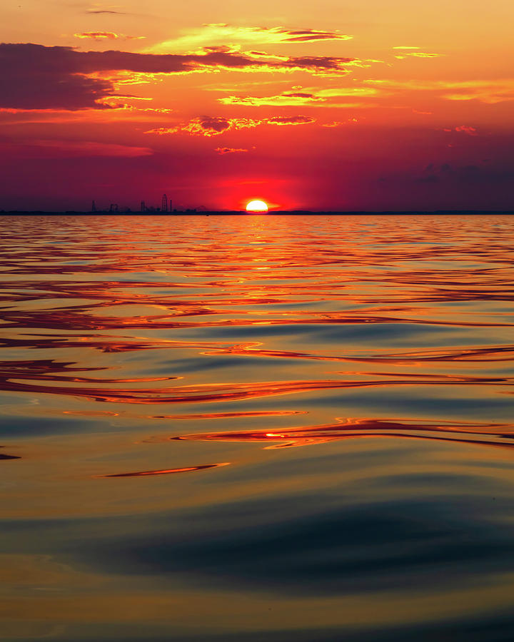 Sandusky Sunset Photograph by SC Shank
