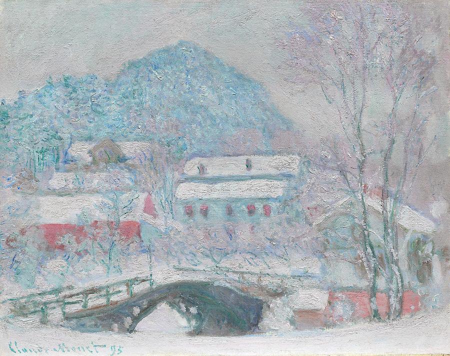 Sandvika Norway By Claude Monet Digital Art