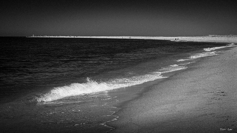 Black And White Photograph - Sandy Hook N.J. Dark Version by Yuri Lev
