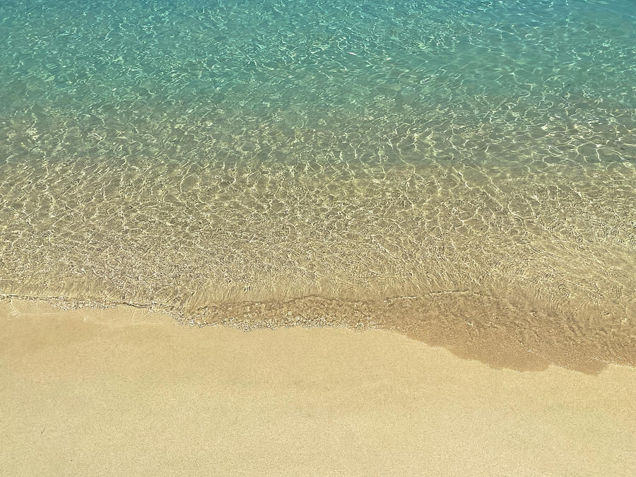 Sandy Jamaica Beach and Clear Water Photograph by Debra Martz