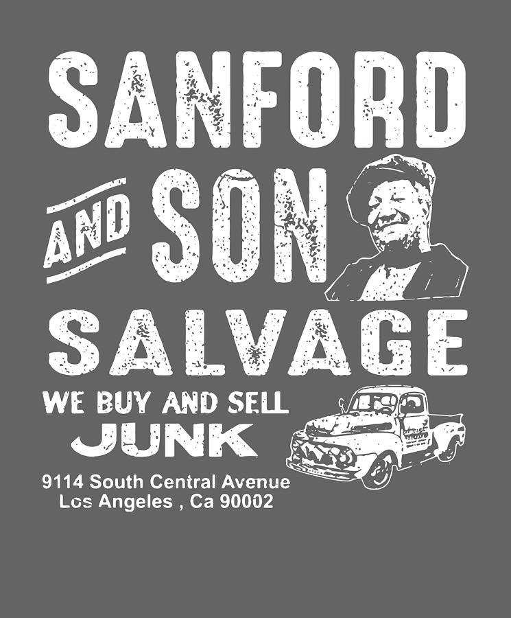 Sanford and Son Worn Out Sign Digital Art by Guido Rousse - Fine Art ...