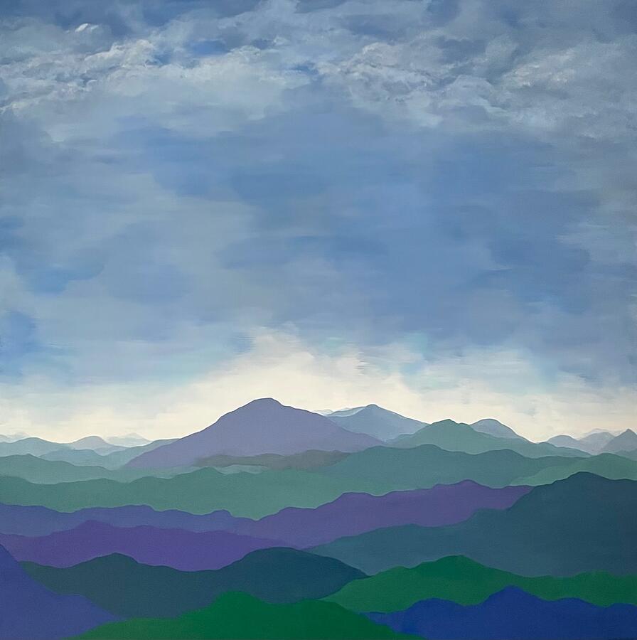 Mountain Painting - Sangre de Cristo Mountains by Joel Barr