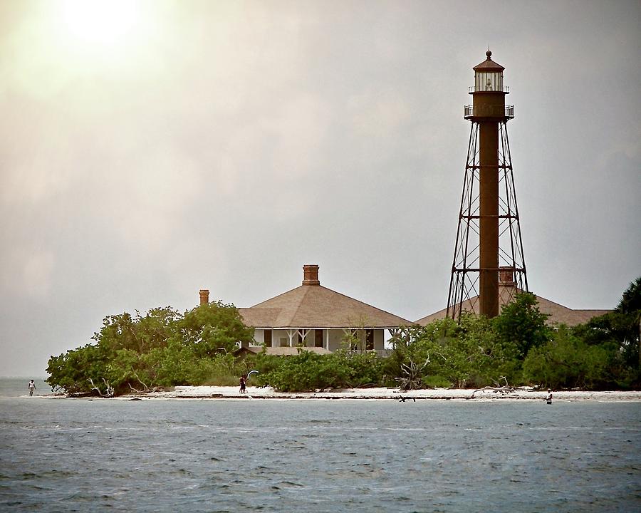 Sanibel Lighthouse Before Ian Photograph by Carol Bradley