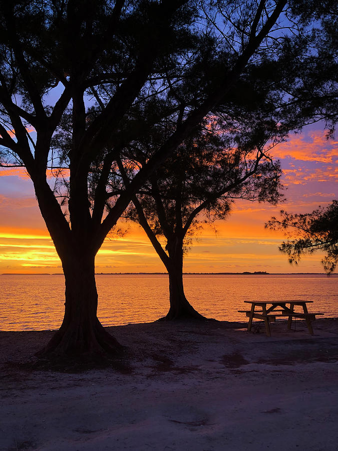 Sanibel Sunset Photograph by Ginger Stein