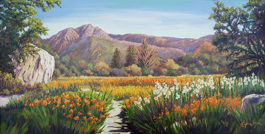 Santa Barbara Botanical Gardens Painting