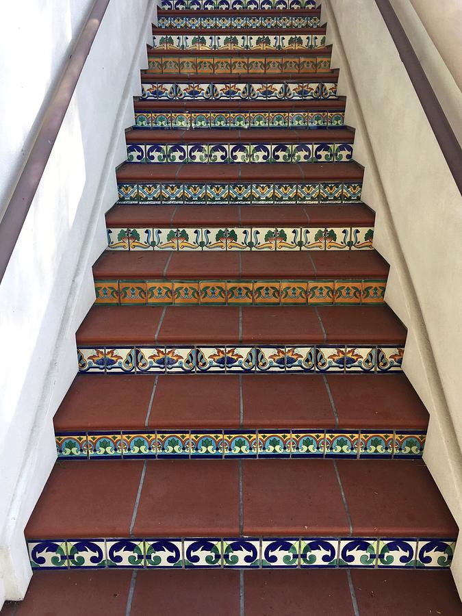 Santa Barbara Stairway  Photograph by Gia Marie Houck