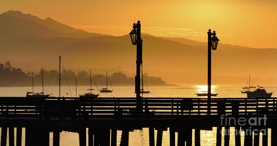 Santa Barbara Sunset Photograph