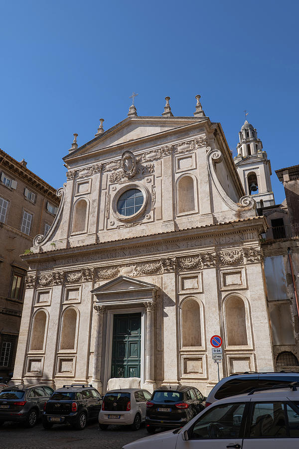 Santa Caterina dei Funari Church in Rome Photograph by Artur Bogacki ...