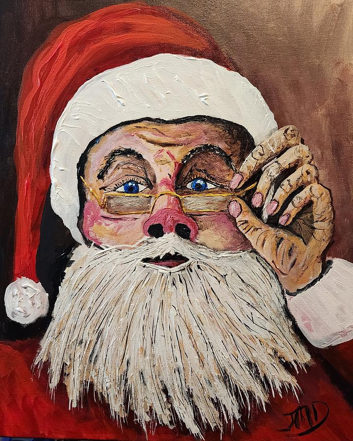 Santa Claus  Painting by John Davis