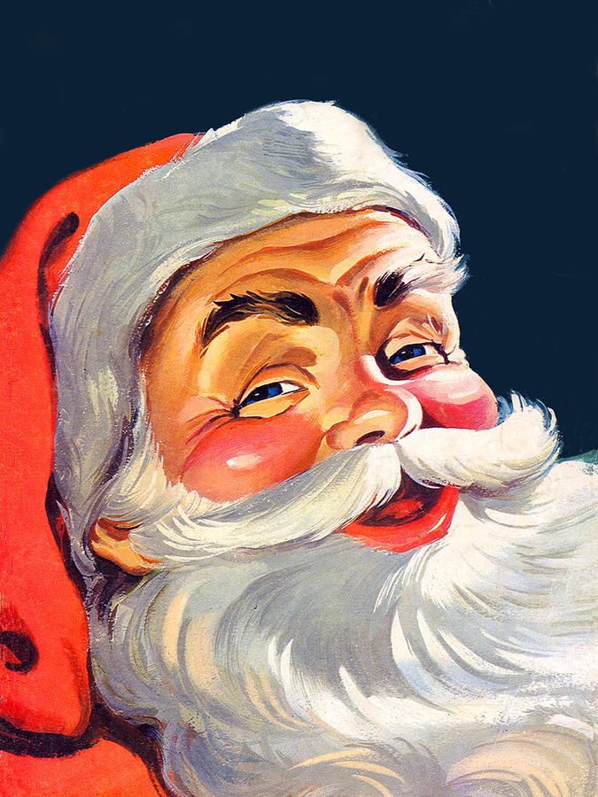 Santa Claus Portrait Digital Art by Long Shot