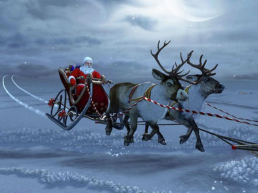 Santa Claus v3 Photograph by Robert Banach Santa Claus v3 Photograph by Robert Banach