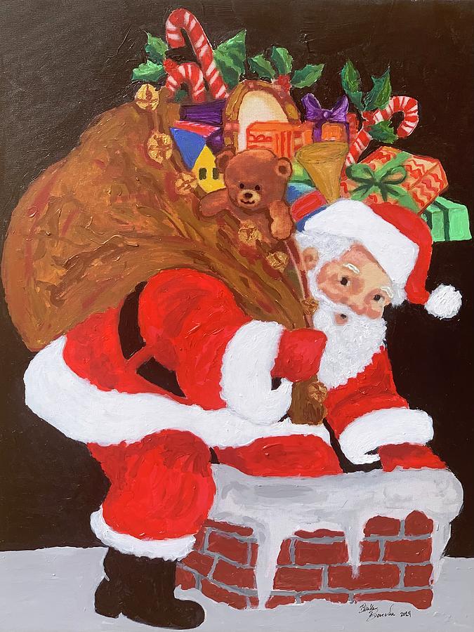 Santa Claus 2024 Painting By Blake Boucher Fine Art America   Santa Clause 2024 Blake Boucher 