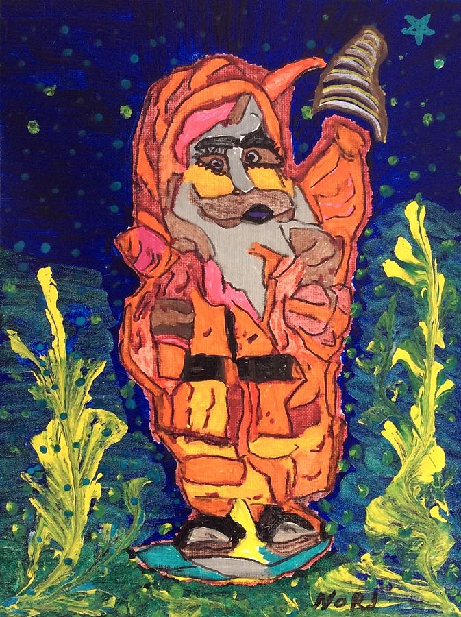 Santa clause  Painting by Nor J