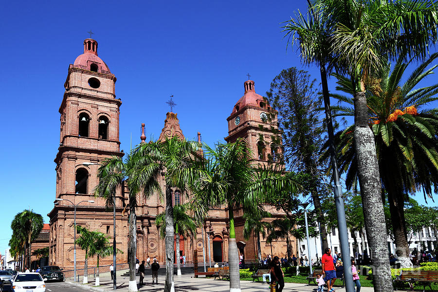 Santa Cruz de la Sierra cathedral Bolivia Photograph by James Brunker