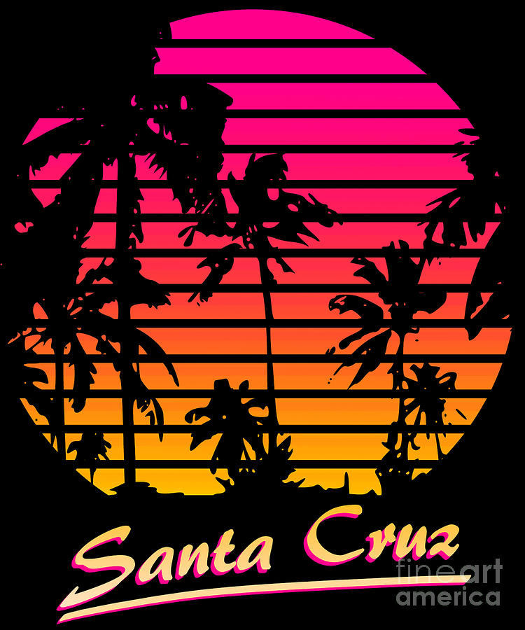 Santa Cruz Digital Art by Filip Schpindel Fine Art America