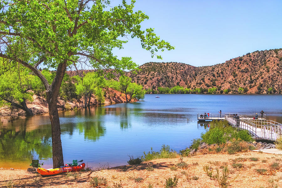 Santa Cruz Lake New Mexico Photograph by Carolyn Derstine | Fine Art ...