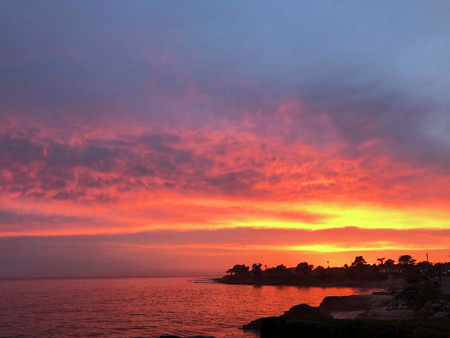 Santa Cruz Sunset Photograph by Sierra Vance | Fine Art America