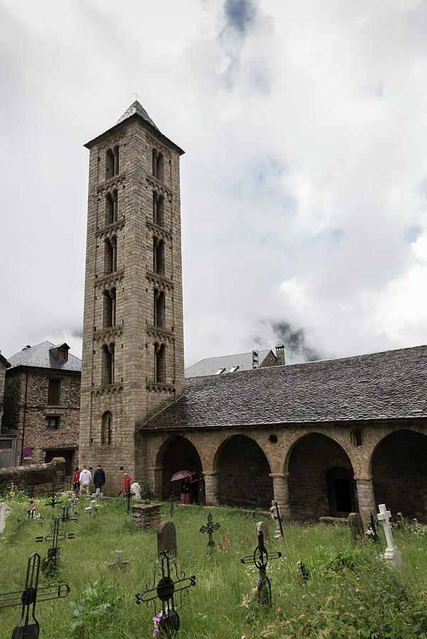 Romanesque Photograph - Santa Eulalia dErill la Vall church by RicardMN Photography