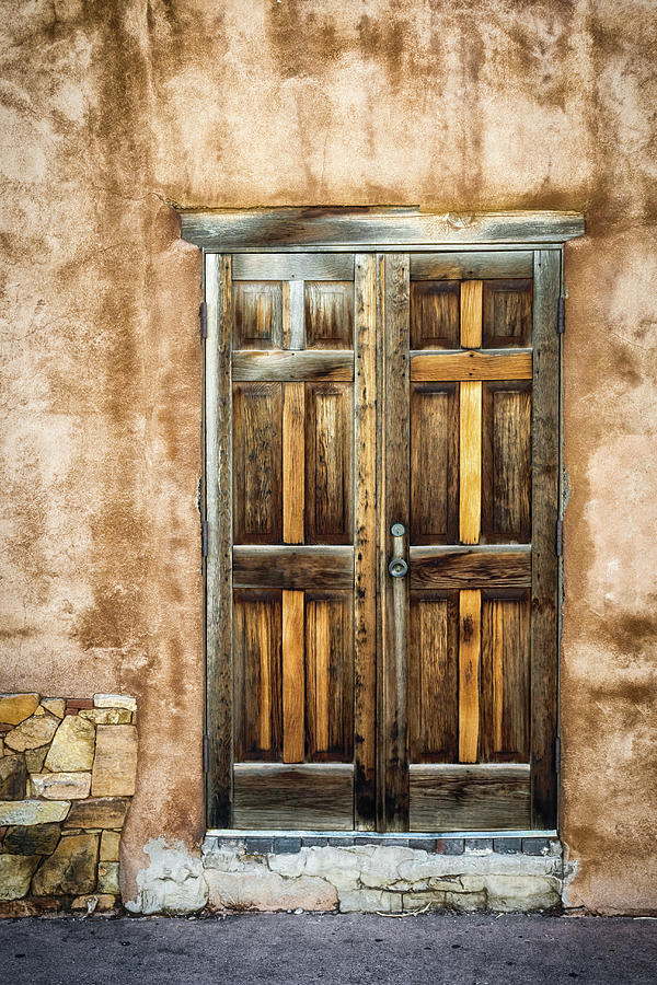 Santa Fe Door Photograph by James Barber