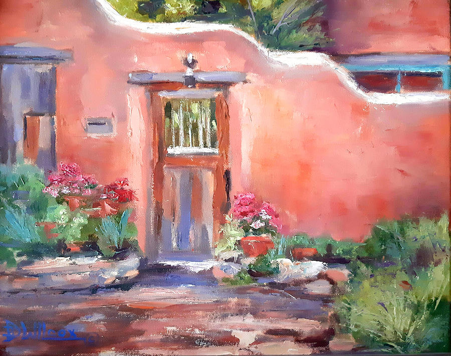 Santa Fe Gate Painting by Deborah Wilcox - Fine Art America