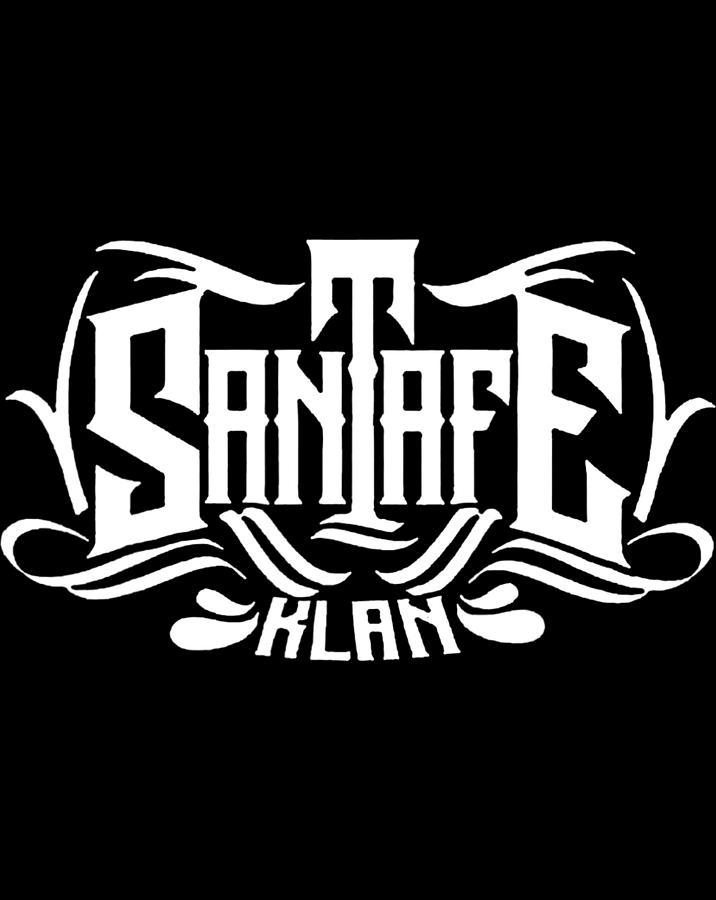 Santa Fe Klan Mexican Rapper Digital Art by Khachik Ashkaryan