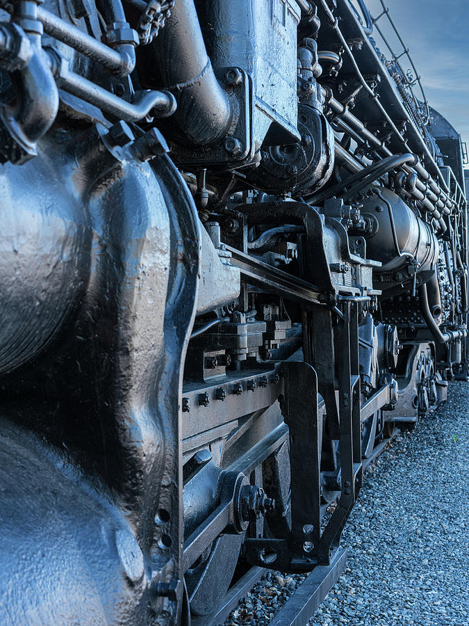 Santa Fe locomotive 5021 at Sacramento railroad museum Photograph by Steven Heap