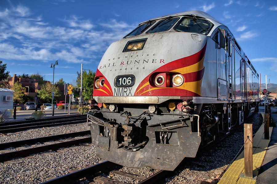 Santa Fe Rail Runner Photograph by Mark Chandler - Fine Art America