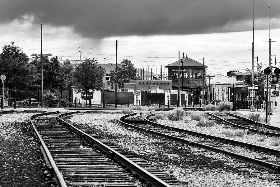 Abstract Photograph - Santa Fe Railyard by Santa Fe