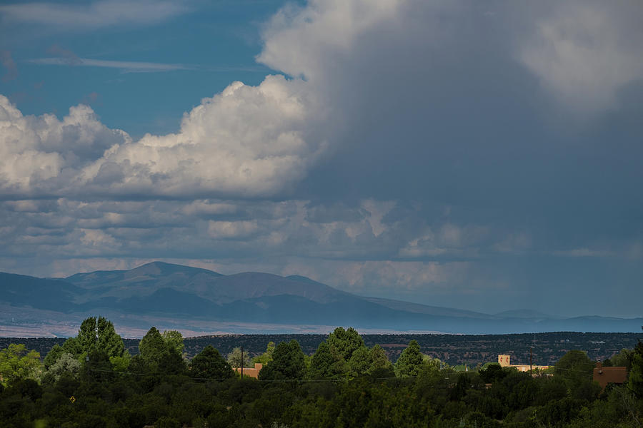 Santa Fe sky Photograph by David L Moore
