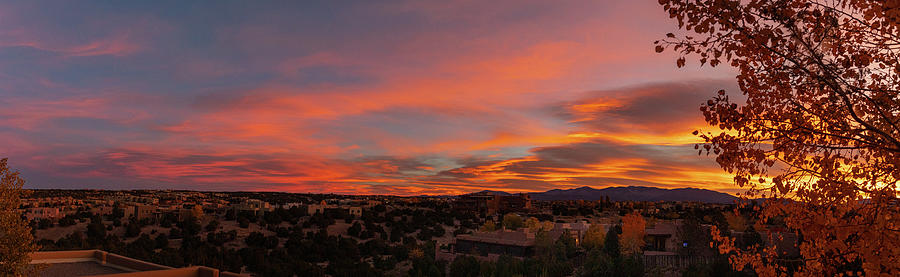 Santa Fe Sunset Photograph by Nicholas McCabe