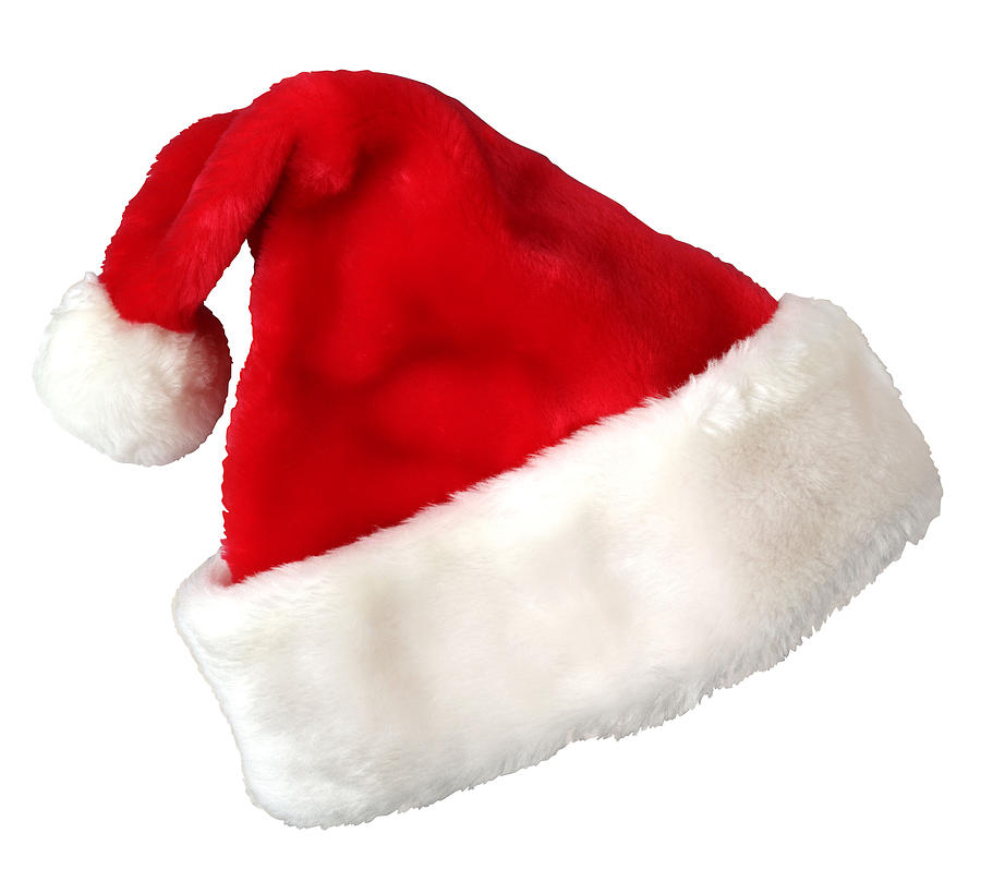 Santa hat Photograph by Brand X Pictures
