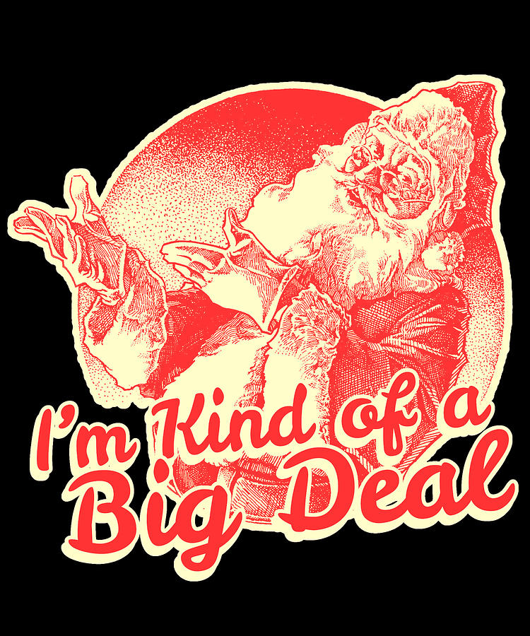 Santa Im Kind Of A Big Deal Digital Art by Flippin Sweet Gear