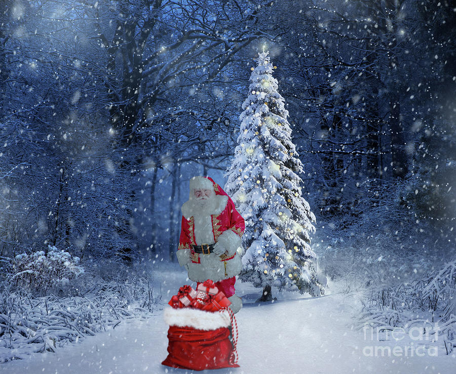Santa is Coming Digital Art by Jim Hatch