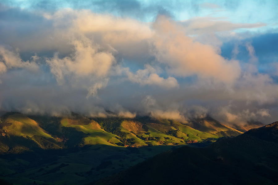 Santa Lucia Mountains Storm Photograph By Kyle Hanson