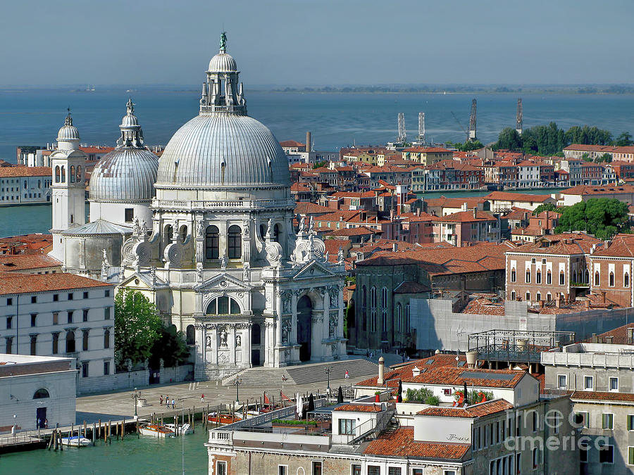 Santa Maria della Salute, Venice  Photograph by Jennie Breeze
