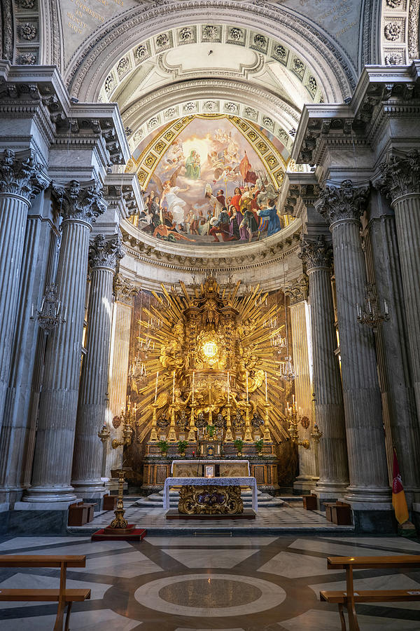 Santa Maria in Campitelli Altar In Rome Photograph by Artur Bogacki ...