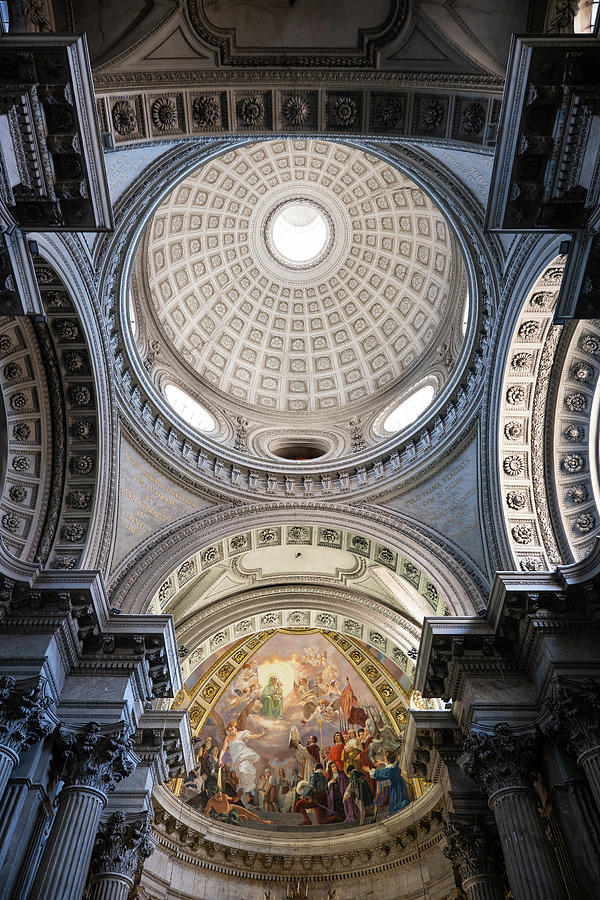Santa Maria in Campitelli Dome and Apse Photograph by Artur Bogacki