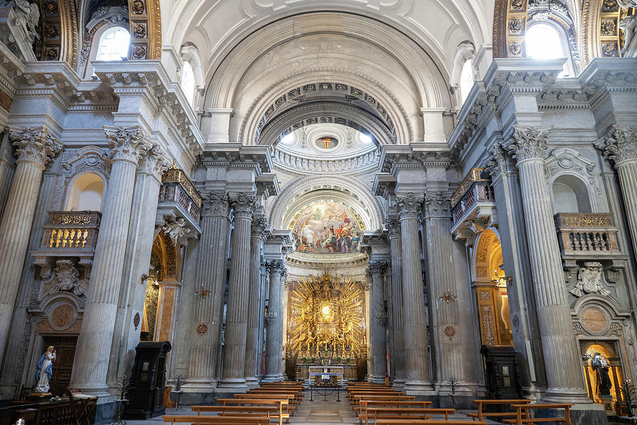 Santa Maria in Campitelli Interior Photograph by Artur Bogacki
