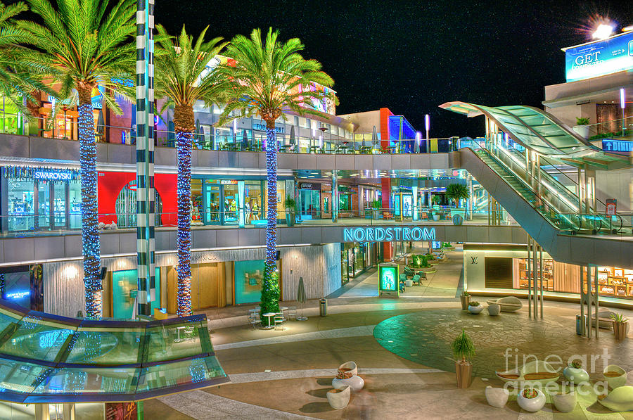 Santa Monica Place Mall Photograph by David Zanzinger