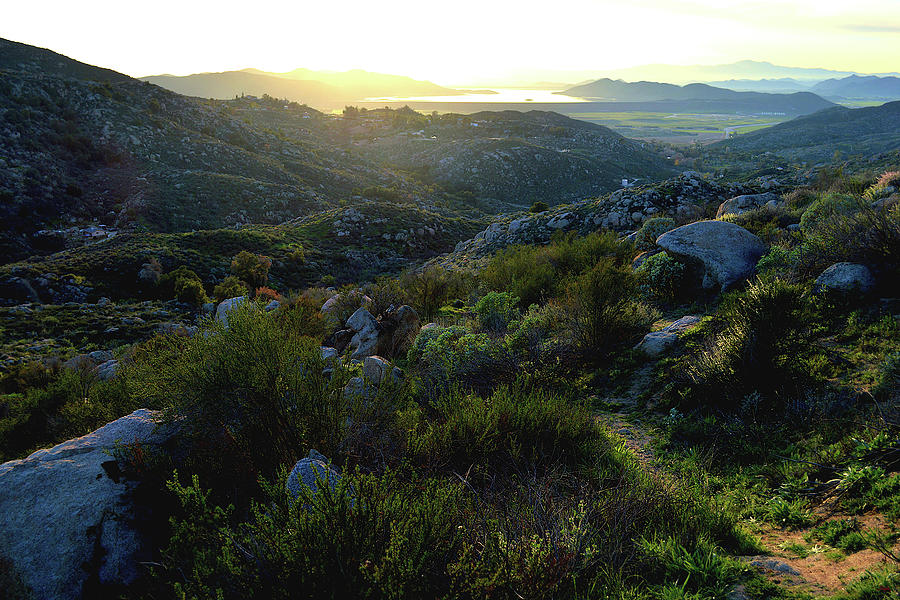 Santa Rosa Hills Sunset Photograph