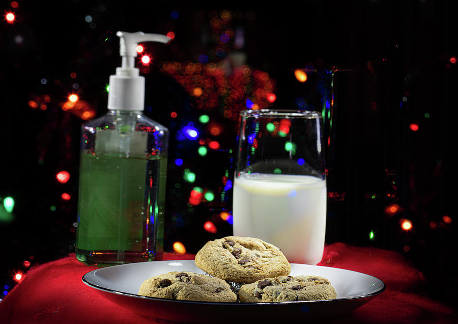 Santas Cookies In 2020 Photograph