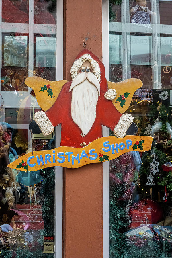 Santas Shop Photograph by Roni Chastain