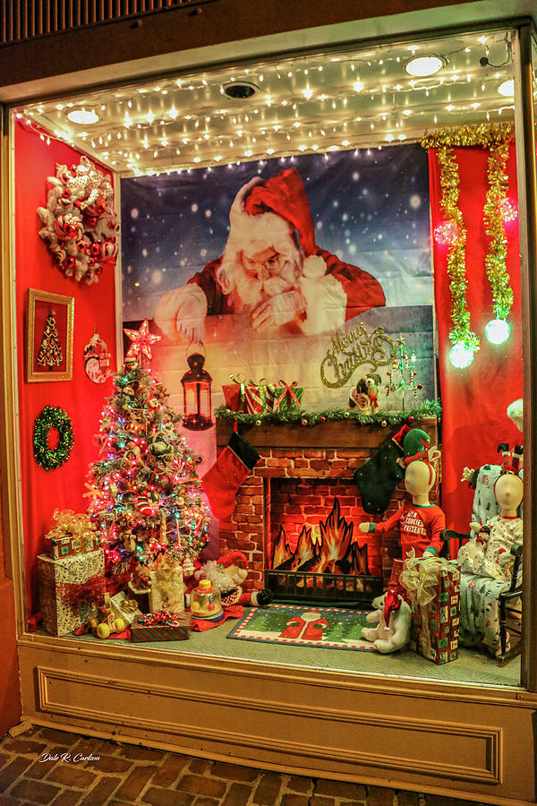 Santas Window Photograph by Dale R Carlson