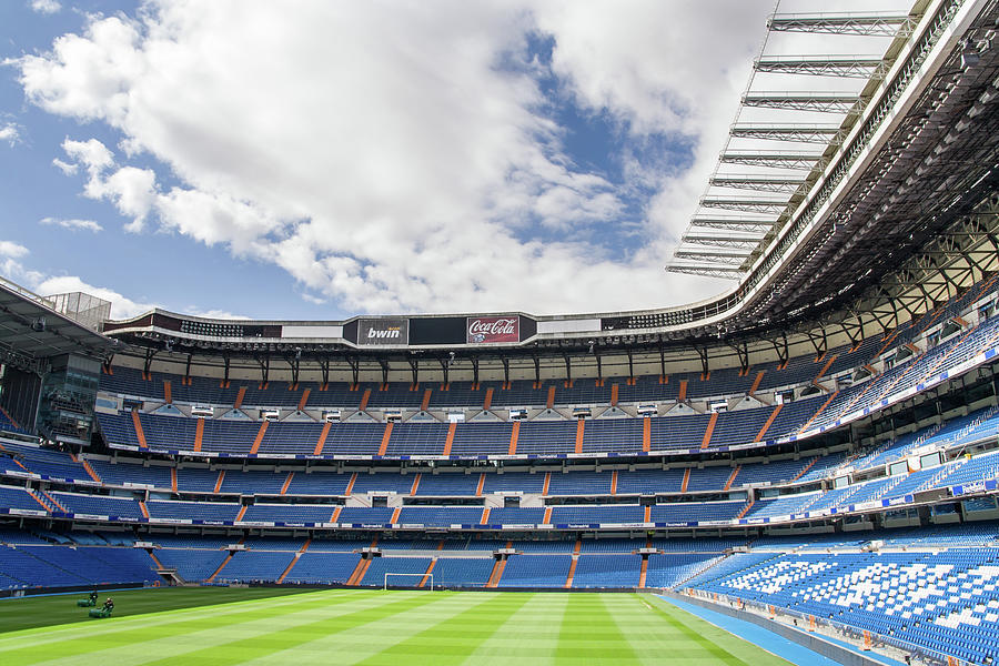 Santiago Bernabeu Stadium Of Real Madrid Photograph