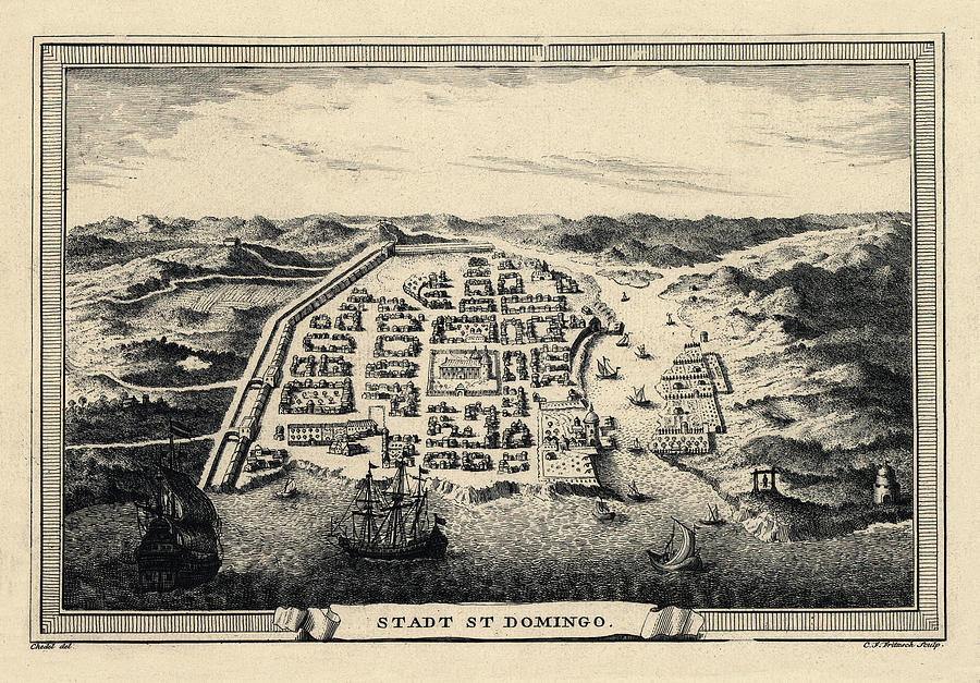 Santo Domingo 1755 Photograph