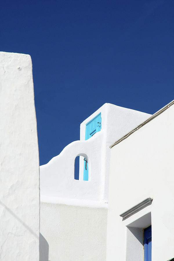 Mykonos, Greece - Modern Architecture Photograph by Richard Krebs