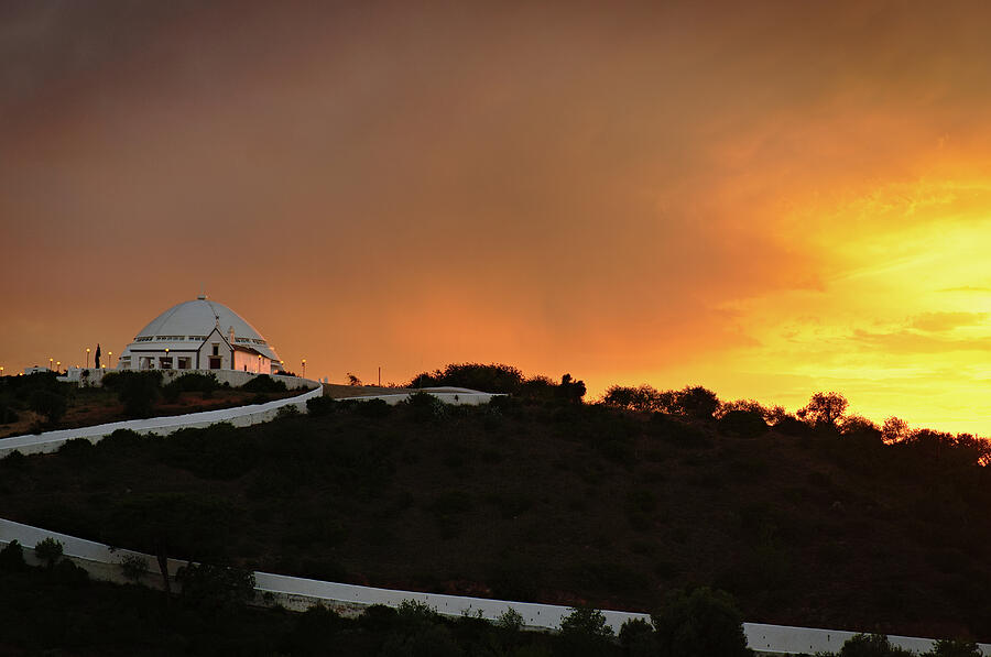 Santuario de Nossa Senhora da Piedade at Sunset in Loule Photograph by Angelo DeVal